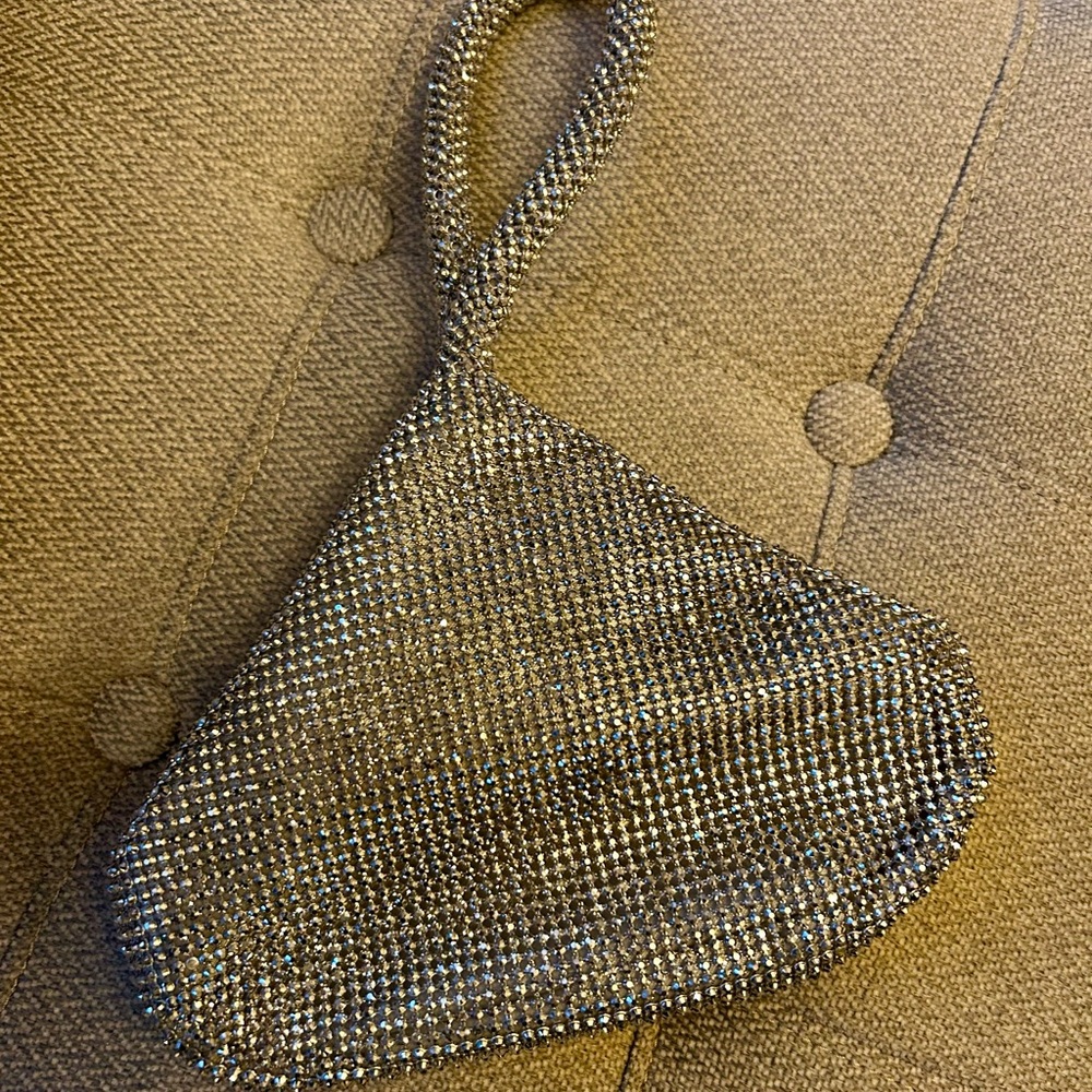 INC International Concepts Silver Accent Bag